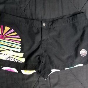 Vintage Y2K Roxy Dots Reversible Swim Shorts